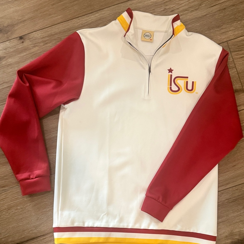 Iowa State Cyclones 19Nine White Quarter-Zip Pullover